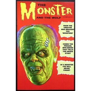 The Monster‎ and The Wolf Comic #1 Prequel Mini Series Origin Story Cover A06